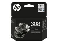 HP 308 Black Original Sort 160 sider Blæk