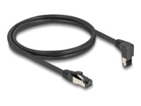 DeLOCK CAT 8.1 S/FTP 1m Netværkskabel Sort