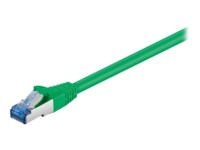 goobay CAT 6a SFTP, PiMF 7.5m Patchkabel Grøn