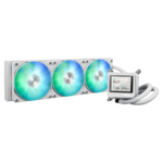 ASUS MAX Gaming LC 360 ARGB LCD Vandkøler 1-pack Hvid 120 mm