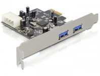 DeLock PCI Express card > 2x USB 3.0 USB-adapter PCI Express x1 5Gbps