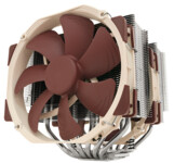 Noctua NH-D15 Processor-køler 1-pack Brun Sølv 140 mm