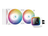 Deepcool LS520 WH Processors flydende kølesystem 1-pack Hvid 120 mm