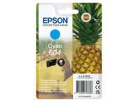 Epson 604 Cyan 130 sider Blæk C13T10G24010