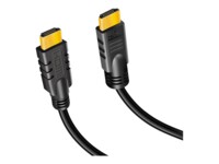 LogiLink Active HDMI High Speed Cable HDMI-kabel med Ethernet 30m Sort