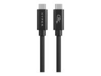 Hyper HyperDrive Next USB4 USB Type-C kabel 1.2m Sort