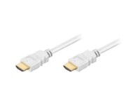 TECHly HDMI-kabel med Ethernet 2m Hvid