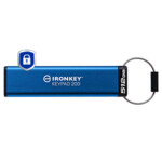 Kingston IronKey Keypad 200 512GB USB 3.2 Gen 1 USB stick Blå