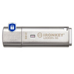 Kingston IronKey Locker+ 50 32GB USB 3.2 Gen 1 USB stick Sølv