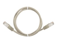 Sharkoon CAT 6 Kabel med afskærmning med folie og kobberfletning (SFTP 1m Patchkabel Grey