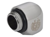 Bitspower BP-WTP-C39 Flydende kølesystems vinklet forlænger 1-pack Sølv