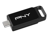 PNY Elite 256GB USB-C 3.2 Gen 1 USB stick Sort