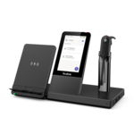 Yealink WH67 Trådløs Høretelefoner Sort