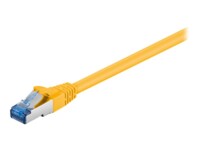 goobay CAT 6a SFTP, PiMF 7.5m Patchkabel Yellow