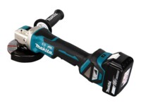 Makita DGA519RTJ Vinkelsliber 18V 2 batterier inkluderet