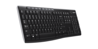Logitech Wireless Keyboard K270 Tastatur Trådløs Nordisk