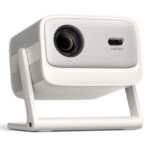 XIAOMI WANBO VALI 1 PRO, BEIGE, 600 ISO LUMENS, GOOGLE TV, FULLHD, GIMBAL 200°