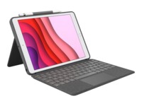 Logitech Combo Touch Tastatur og folio-kasse 16-niveau Kablet Italiensk Apple 10.9-inch iPad (10. generation)