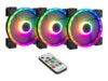 Argus RS-14 Fan 3-pack Sort 140 mm