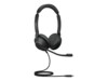 Jabra Evolve2 30 SE MS Stereo Kablet Høretelefoner Sort