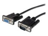 StarTech.com 3m Black Straight Through DB9 RS232 Serial Cable - DB9 RS232 Serial Extension Cable - Male to Female Cable (MXT1003MBK) Serielforlængerkabel 3m Sort