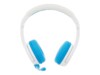 Onanoff BuddyPhones School+ Trådløs Høretelefoner Blå Hvid