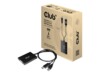Club 3D DisplayPort / DVI adapter 60cm Sort