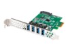 Lanberg PCE-US3-004 USB-adapter PCI Express x1