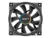 Cryorig Crona S Fan 3-pack Sort 120 mm