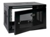 Tripp Lite 9U Wall Mount Rack Enclosure Server Cabinet w/ Door & Side Panels Rack Sort