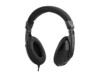 DELTACO HL-51 Kabling Hovedtelefoner Sort