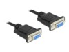 Delock Serielt kabel 50cm Sort