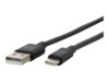 Mobilis USB Type-C kabel 1m Sort