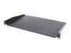Intellinet 19' Cantilever Shelf, 1U, Shelf Depth 300mm, Non-Vented, Black Rackhylde Sort