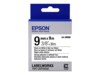 Epson LabelWorks LK-3WBW Mærkattape (0,9 cm x 9 m) 1kassette(r) C53S653007