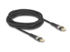 Delock USB Type-C kabel 3m Sort