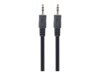 Cablexpert CCA-404-2M Audiokabel 2m Sort