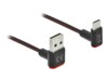 Delock Easy USB Type-C kabel 2m Sort Rød