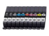 Canon PFI MBK/PBK/CO/GY/R/ /PC/PM 10 Ink Cartridge Multipack Grå Gul Cyan Magenta Rød Fotocyan Fotomagenta Chroma-optimisering Mat sort Foto-sort