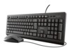 Trust Primo Sæt med mus og tastatur Membran Kablet Tysk