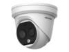 Hikvision DeepinView Temperature Screening Thermographic Turret Camera DS-2TD1217B-6/PA(B) Termisk/netværksovervågningskamera Indendørs 2688 x 1520 (optical) / 160 x 120 (thermal)