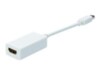 ASSMANN HDMI adapter 15cm Hvid