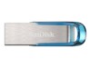 SanDisk Ultra Flair 32GB USB 3.0 USB stick Blå Sølv