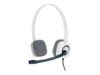 Logitech Stereo Headset H150 Kablet Høretelefoner Hvid