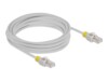 DeLOCK CAT 6a S/FTP 5m Patchkabel Grey