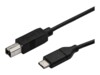 StarTech.com USB C to USB B Printer Cable - 10 ft / 3m - USB C Printer Cable - USB C to USB B Cable - USB Type C to Type B (USB2CB3M) USB Type-C kabel 3m Sort