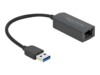 DeLock Netværksadapter USB 3.2 Gen 1 2.5Gbps Kabling