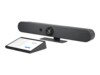 Logitech Small Room with Tap + Rally Bar Mini for Microsoft Teams Room on Android Videokonferencepakke 6-mikrofon-array