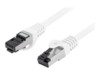 Lanberg CAT 8.1 S/FTP 25cm Patchkabel Hvid