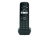 Gigaset AS690HX Ekstra trådløst håndsæt Ingen nummervisning Sort